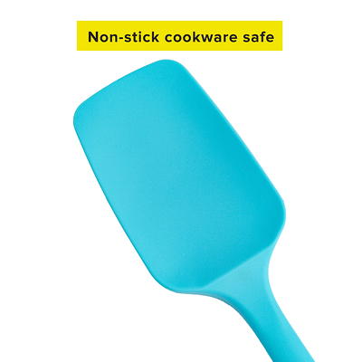 Tasty Silicone Spatula Set, Red and Blue, 2 Piece