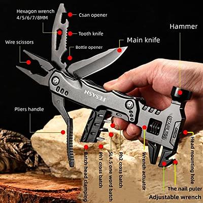 All in One Survival Tools Small Hammer Multitool, Father's Day