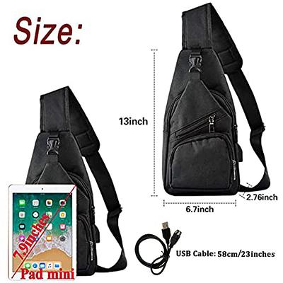 Codoule Waterproof Sling Bag Crossbody Backpack for Men Women Sling Backpack Hiking Daypack Multipurpose Cross Body Chest Bag