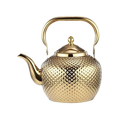 Tea Kettle -2.9 Quart Tea Kettles Stovetop Whistling Teapot Stainless Steel  Tea Pots for Stove Top Whistle Tea Pot - Yahoo Shopping