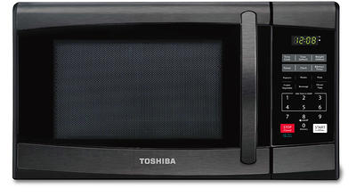 Toshiba 1.2 Cu. Ft. Microwave Oven in Black Stainless Steel