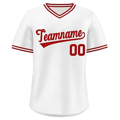 Custom Baseball Shirt Printed Team Name Baseball Jersey Hip Hop