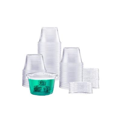 FROZIP 50 Pack 16oz Plastic Coffee Cups with Sip Lids - Strawless Clear Plastic  Cups with Lid