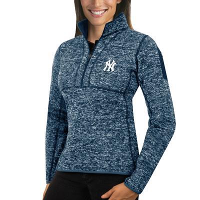 Atlanta Braves Lusso Women's Mack Fleece V-Neck Pullover Top