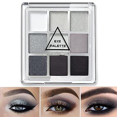 black glitter eyeshadow