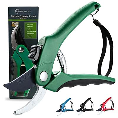 Pruning Shears - Garden Clippers Pruner, 7.5 Inch Stainless Steel Handheld  Branch Gardening Scissors Snips Tool with Safety Lock for Trimming Plant,  Flowers, Herbs, Buds, Leaves - Yahoo Shopping