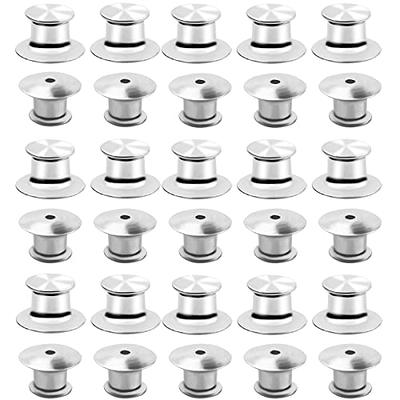 Aylifu Tie Tacks and Clutch Backs Set, 30 Pieces Metal Pin Backs Locking Pin Kee - Default Title