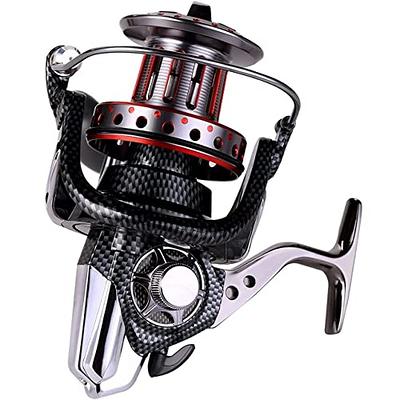 Cadence Spinning Reel, CS7 Strong Aluminum Frame Fishing Reel with 10  Durable & Corrosion Resistant Bearings for Saltwater or Freshwater,Super  Smooth Powerful Reel with 29LBs Max Drag 6.2:1 Spin Reel (Color: Multicolor
