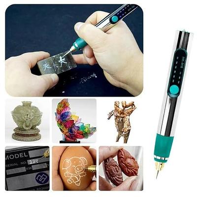 The Artisan Pen - Electric Engraving Pen, Engraving Tool Cordless, Electric  Engraving Pen for Metal, Wood, Glass and Plastic, USB Rechargeable Mini  Micro Engraver Machines (C) - Yahoo Shopping