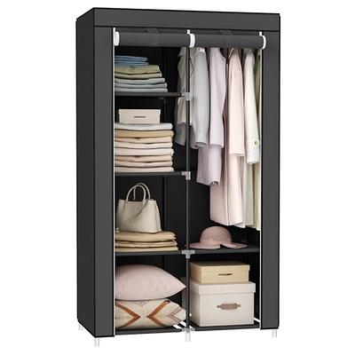 SONGMICS Portable Closet, Clothes Storage Organizer with 6 Shelves