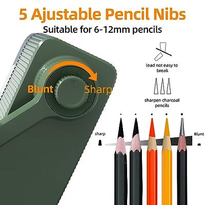 Long Point Pencil Sharpener, Art Pencil Sharpeners, Charcoal Pencil  Sharpener For Artists, Drawing Pencil Sharpener Manual For Art  Pencils/drawing/ske