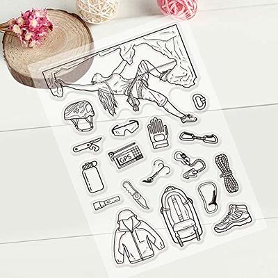 GLOBLELAND Circle Background Clear Stamps Circle Decorative Clear Stamps  Silicone Clear Stamps for Card Making Silicone DIY Scrapbooking Journaling