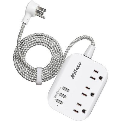 Bell + Howell 3-Outlet Power Pro Wall Outlet Surge Protector with 3 USB  Ports and Extension Cord, White - Yahoo Shopping