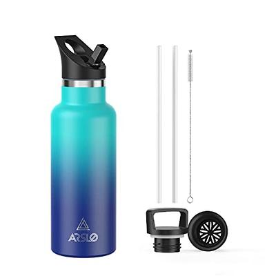 Arslo Stainless Steel Double Wall Water Bottles, Vacuum Insulated