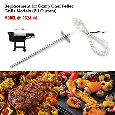 1 2pcs Replacement Meat Probe For Masterbuilt Comes With Probe Grommet  Compatible With Masterbuilt Gravity Series