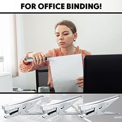 PrintFinish Stapler Heavy Duty-Easy Grip Stapler with Ergonomic Handle-High  Capacity Desk Stapler-Perfect Heavy Duty Hand Stapler for Classroom Office