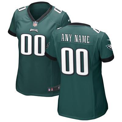 Women's Nike Black Philadelphia Eagles Alternate Custom Game Jersey