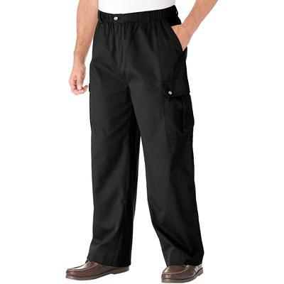 Men's Big & Tall Knockarounds® Full-Elastic Waist Cargo Pants by
