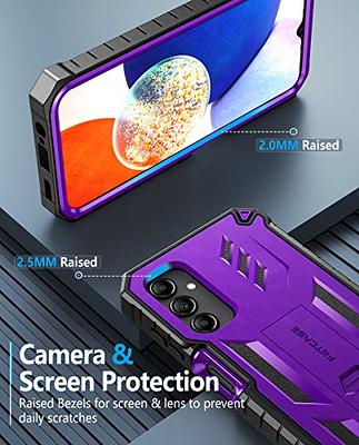 BNIUT for Samsung Galaxy A03s Case Shockproof: Dual Layer Protective Heavy  Duty Cell Phone Cover Rugged with Non Slip Textured Back - Military
