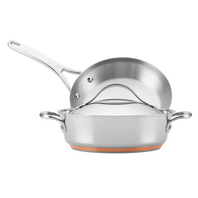 T-Fal Stainless Steel 10.5 Frying Pan, Color: Silver - JCPenney