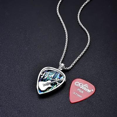 Guitar Pick Necklace Morphic™ by Pickbandz® fits all standard and triangle  picks...even the pick of Destiny!
