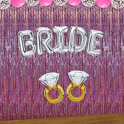 Purple Streamers Foil Fringe Curtain 3.3 x 8.3ft Party Streamers 2Pack  Metallic Streamer Curtains Mermaid Birthday Themed Party Decorations Tinsel