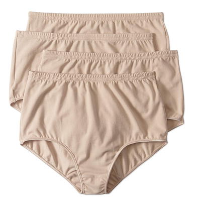 Underscore Nylon 3 Pack Brief Panty 2819813, 7, Brown - Yahoo Shopping