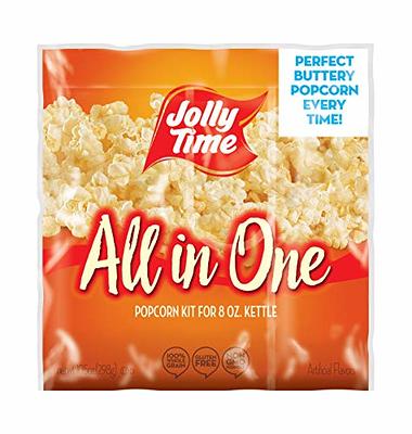  All in One Popcorn Packs - Wabash Valley Farms All Inclusive  Popping Kits, Real Theatre Popcorn, Popcorn Kernels for Popcorn Machine,  All in One Popcorn Kernels, Popcorn Kit, 1 Pack 5 Kits