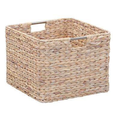 Wicker Storage Basket, Vagusicc Set of 3 Plastic Wicker Baskets, Waterproof  Rectangle Woven Storage Basket for Toilet Shelf Baskets with Liners