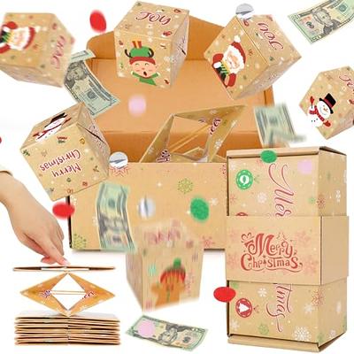  Surprise box gift box—Creating the most surprising gift,  Surprise Pop Gift Box Explosion for Money and Birthday, Folding Bouncing  Gift Box, Creative Pop up Explosion Gift Boxes (C): Home & Kitchen