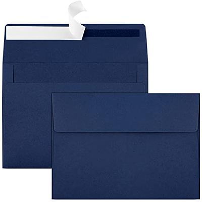50 Packs 4x6 Envelopes,White A4 Envelopes,4x6 Envelopes for Invitations, Printable Invitation Envelopes,Envelopes Self Seal for Weddings