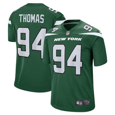 Men's Nike Gotham Green New York Jets Game Custom Jersey