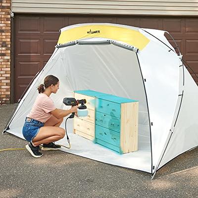 Portable Spray Paint Booth Airbrush Shelter Tent DIY Hobby Painting Station
