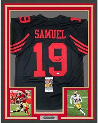 Autographed/Signed Deebo Samuel San Francisco Black Football Jersey JSA COA