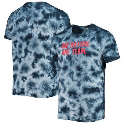 Women's New Era Royal New York Giants Tie-Dye Long Sleeve T-Shirt