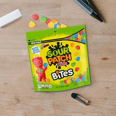 SOUR PATCH KIDS Bites Original Soft & Chewy Candy 12 oz Bag