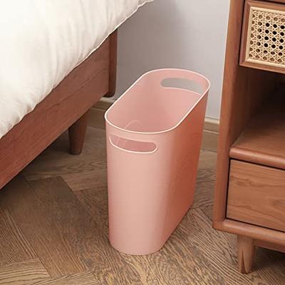 zoocatia Small Trash Can Garbage Can Container Bin with Handles 3