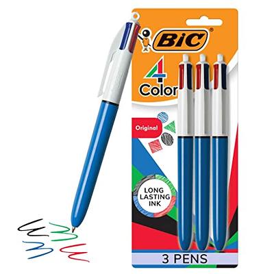  COLNK Assorted Colors Ballpoint Pens, Medium Point  1.0mm,Comfortable Triangle Grip Colored Pen Ballpoint Set for Journaling  Planner,Long Lasting Writing,12 Count : Office Products