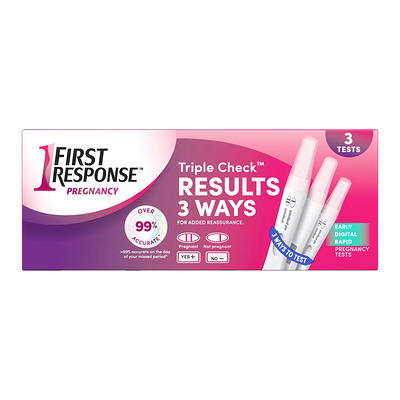 First Response Pregnancy Test, Rapid Result, 2 tests