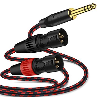 Cable Matters (1/8 Inch) 3.5mm to XLR Cable 6 ft Male to Male (XLR to 3.5mm  Cable, XLR to 1/8 Cable, 1/8 to XLR Cable) 