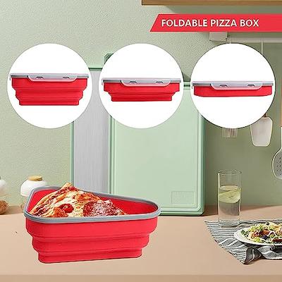 SIULAS Pizza Storage Container, Collapsible Pizza Container with 5  Microwavable Serving Trays, Adjustable Pizza Leftover Container, Pizza  Storage Container Collapsible Microwave Safe - Yahoo Shopping