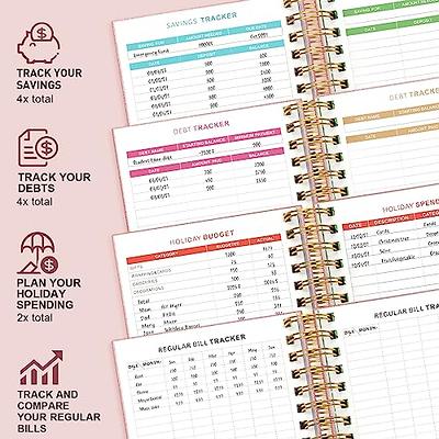 JUBTIC 2023-2024 Budget Planner and Monthly Bill Organizer with 12 Pockets.  Undated Financial Planner Budget Book and Expense Tracker Notebook,  Budgeting Journal - 5.6 x 8.2 (Rose Gold) - Yahoo Shopping