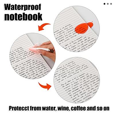 GAK. Spring Notebook Waterproof Notebook I Durable Notebook Paper I Waterproof Stone Paper Spring Notebook I Eco-Friendly Mineral Stone Paper Notebook