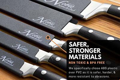 2-piece Universal Knife Edge Guards 8.5 and 10.5 Are More Durable,  Bpa-free, Gentle on Your Blades, Long-lasting, Abrasion Resistant 