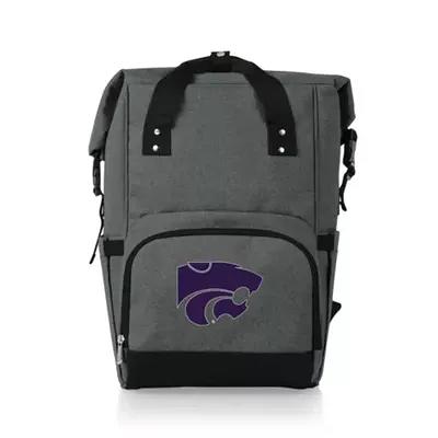 Oklahoma State Cowboys On The Go Roll-Top Cooler Backpack