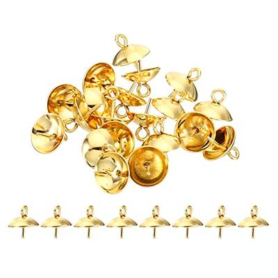 20pcs Stainless Steel Charms Pendant Clip Clasps Pinch Bail Clip for  Necklace Pendant Connector DIY Jewelry