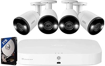REOLINK RLK16-1200D8-A, 12MP PoE Security Camera System, 8pcs H.265 12MP  Security Cameras Wired, Person Vehicle Pet Detection, Two-Way Talk,  Spotlights Color Night Vision, 16CH NVR with 4TB HDD 