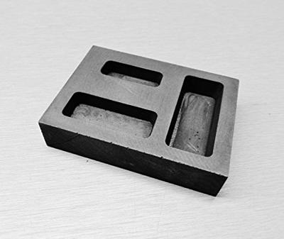 10 Troy Ounce Silver Rectangular Graphite Ingot Mold