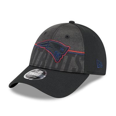 Men's New Era Navy/Black New England Patriots 2021 NFL Sideline Road 9FIFTY  Snapback Adjustable Hat