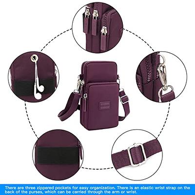 YINHEXI Small Crossbody Bags Purses for Women, Crossbody Handbags Cell  Phone Wallet Travel Purse, Shoulder Bag (Dark Purple) - Yahoo Shopping
